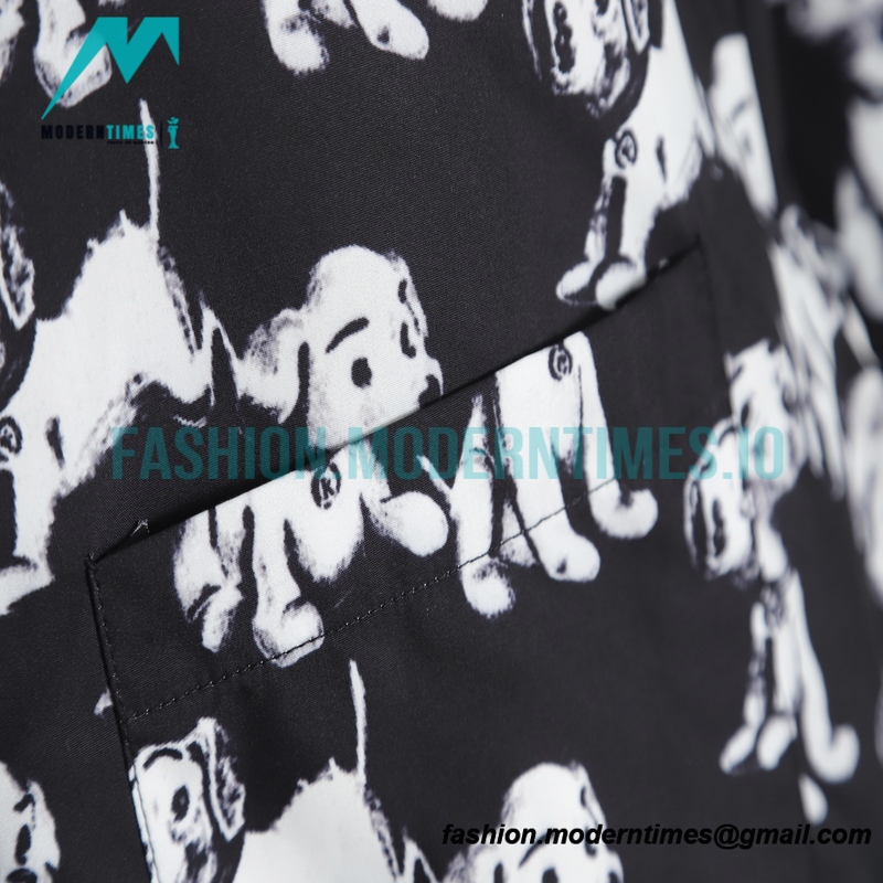 Celine - 22ss Ski Limited Puppy Shirt Short Sleeve